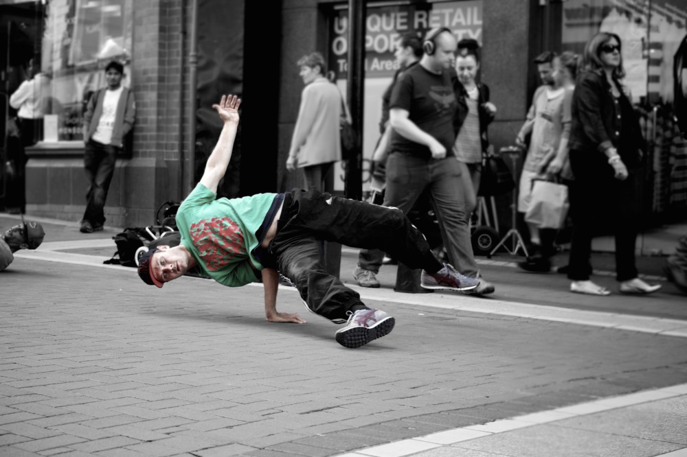 Street Performer: Grafton Street, Dublin